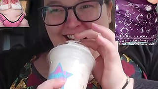 SSBBW Indulges in a Tasty Treat