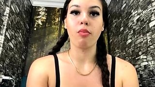 Hottest brunette solo webcam masturbation 2