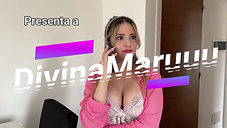 Hot Slut Fucks Electrician - Deep Anal and Throat Full of Milk