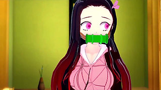 Nezuko Kimono Fucking