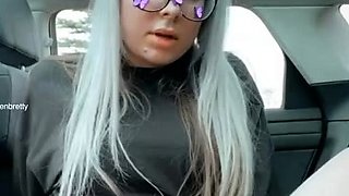 Jen Brett Nude Onlyfans Masturbating in car Porn Video