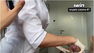The Hottest Nurse Ever Forgot She Was At Work - Eva Keks