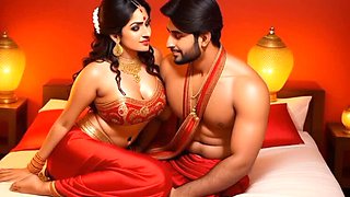 Indian Family Taboo: Jeth Teaches Characterless Bahu Hardcore Anal Sex in Hindi