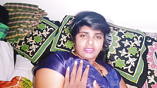 Desi bhabi cheating husband fucking husband's small stepbrother.telugu dirty talks.