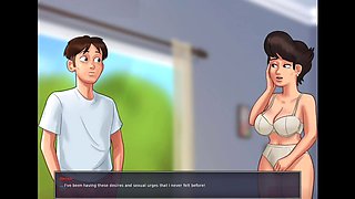 Steamy summertime orgy with the neighbor's hot wife