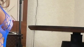 Ms Jewels and Submissive Slut Training - Lezdom