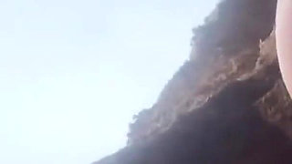 Hijadevenus Invited Me to a Nude Beach... She Made Cum Twice!