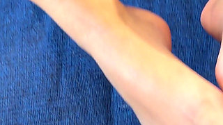 I Made Him Tremble All Over with the Best Footjob of His Life.