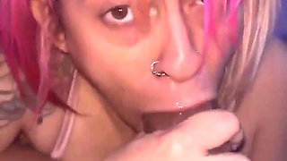 Found a Freaky Spanish Chick & Fucked Her Throat!