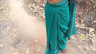 Desi Bhabhi RadhaDevi Fingered & Milked in Hot Jungle Sex - Indian Aunty Face Fuck & Cowgirl
