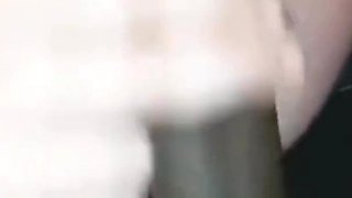 Licking Sucking His Big Black Cock Back of My Car