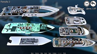 WaterWorld - Fucking two pussies on a ship in a cabin E1 #66