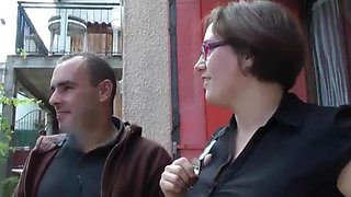 The Chubby Girl Gets Fucked by Two Guys From the Projects and She Loves It.