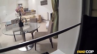 Voyeurism policeman fucks a blonda uk bimbo - fake cop