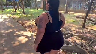 BBW and the Tattooed Man Outdoor Naughtiness