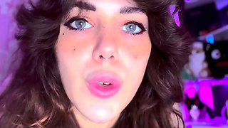 Beautiful brunette with big boobs jerk off instrucions