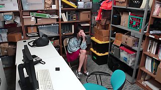 naughty girl gets fucked from the officer