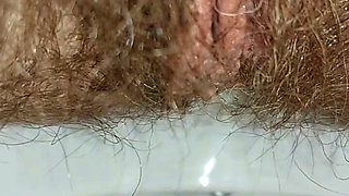 You Are My Toilet, You Are My Cleaner for Licking My Hairy Pussy