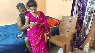 Indian Desi Sona Bhabhi Hardcore Sex with Her Stepbrother