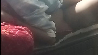 Indian Bhabhi having fun on the bed