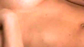 Teen Feels Horny Scene 3: Big-breasted Teen Brunette Fucking Herself in Front of the Fireplace