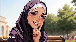 Hijab Anime Girl Layla Extra Dia Show
