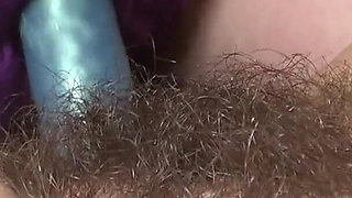 Hairy lesbians strap on dreams and wet juicy fingers