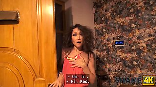 Shame4k. kristina Grace Can't treat herself and is cheating on her husband with a teen schlong