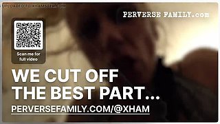 Hot Blonde Sandra Gives Extreme Blowjob & Rough Sex - Perverse Family Fuck