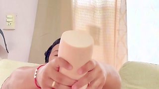 The waterman used the erovenus vagina that I gave to my