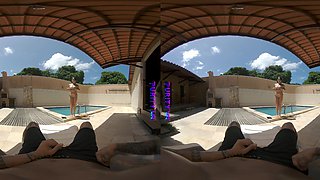 PURITYVR Perversions in public pool with Izadora