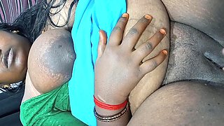 Desi Tamil Wife Tried Anal Finger and Hard Pussy Fucking in Missionary She's Express so Hot Ion