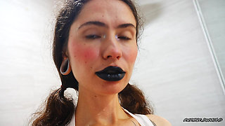 She Wet Black Lipstick
