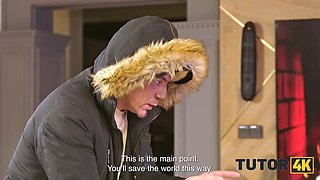 Tutor4k. fuck from the future. hot xxx with personal educator Valentina Sierra