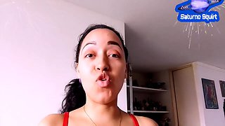 Sexy Latina Does Makeup Tutorial Where She Does Joi To Teach You How To Suck Balls And A Delicious Penis - Most Beautiful