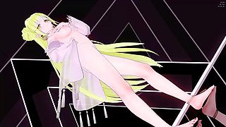 Azur Lane Janus Hentai Hot Sexy Dance Song Ha Aoa Mmd 3D Blonde Hair Color Edit Smixix