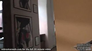 Hot Step Sisters Scissoring & Masturbating - Lesbian Sex Gone Wild