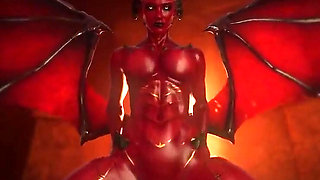 Oc Succubus in an Orgasmic Cowgirl