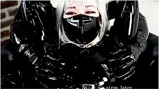 Rubber Maid Strapped To Chair And Vibrator Fixed