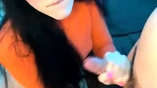 Lindsay Vanilla Sucking And Swallowing Big Load of Cum