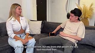 Beautiful Latina Makes Her Beloved Husband Conjoint With A Nerd Vergon