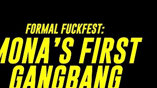 Formal Fuckfest: Mona's First Gangbang - Mona Azar /