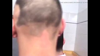 Real Italian Amateur Teen Threesome - Hot Redhead Sucking Cock & Cum in Mouth