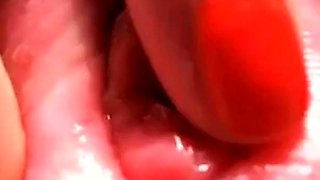 Close-Up Webcam Fun with a Perfect Milf