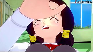 Android 18 Seduces Gohan at University - Dragon Ball Zex Series