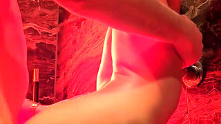 Real Couple Shower Sextape - Steamy Amateur Fuck with Stepdaddy in the Shower