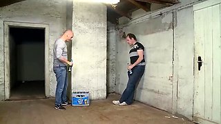 Amateur DP Threesome Pounding - Hardcore Anal & Blowjob with Brunette MILF