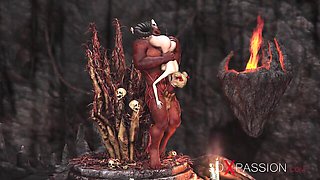 Squeeze's extreme deepthroat action