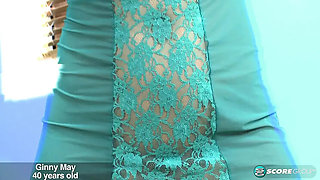 Ginny May 40 Year Old Brunette MILF Gets Anal Fucked Before Wedding - Hardcore Facial Cumshot