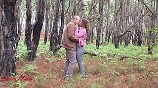 Public Romp in the Woods - I Was Nearly Seen Spraying and Taking Jizz in My Throat - Real Amateur